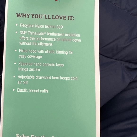 Marmot Echo Featherless Hoody Jacket Arcric Navy Blue Men Large L - Picture 2 of 9